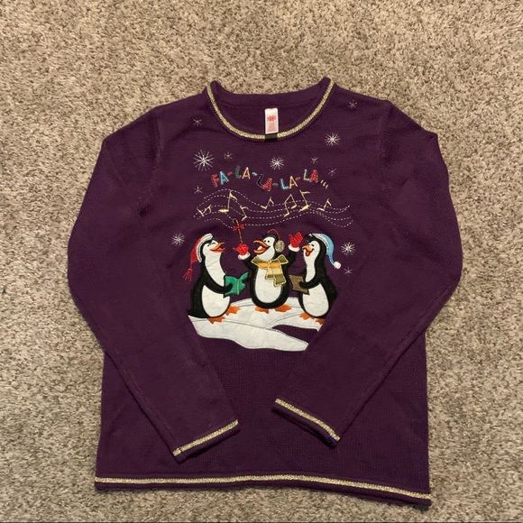 UGLY CHRISTMAS SWEATER 💜 - Picture 1 of 6